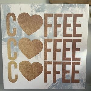 Canvas Coffee Sign